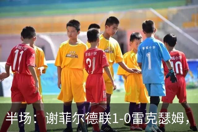 半场：谢菲尔德联1-0雷克瑟姆，布里尔顿补射建功，客队0射正