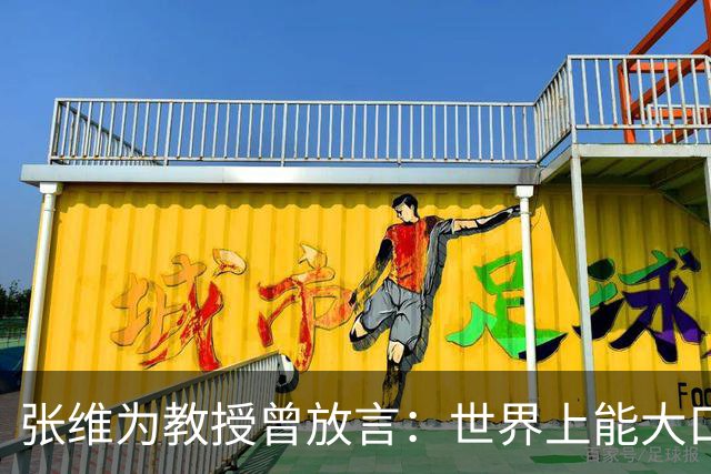 张维为教授曾放言：世界上能大口吃肉、大口吃蔬菜的，只有中国