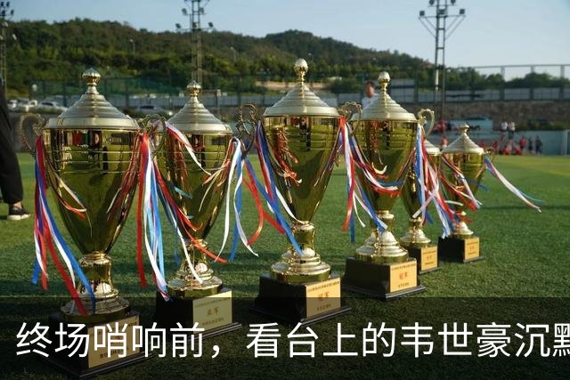 终场哨响前，看台上的韦世豪沉默不语