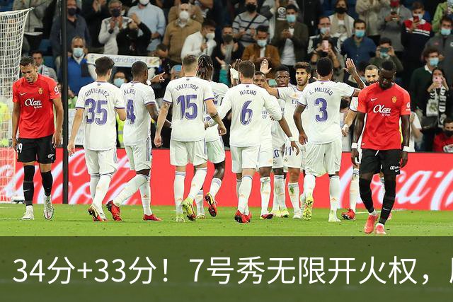 34分+33分！7号秀无限开火权，刷新45年纪录，球迷：艾弗森接班人